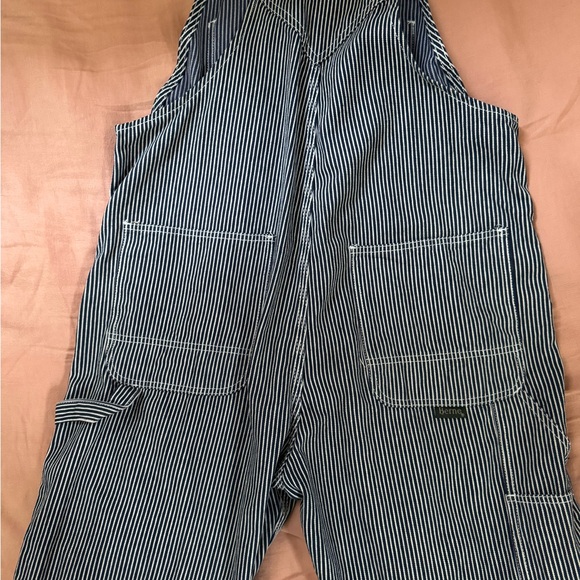 Vintage Pinstripe Overalls - Picture 2 of 5
